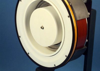 Photograph of the NASA-173Mv2 prior to testing